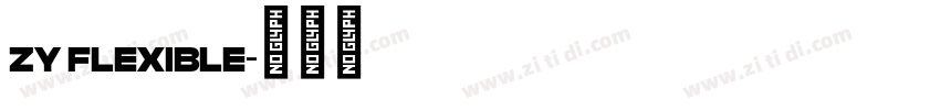 ZY Flexible字体转换